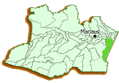 mapa do Amaznas